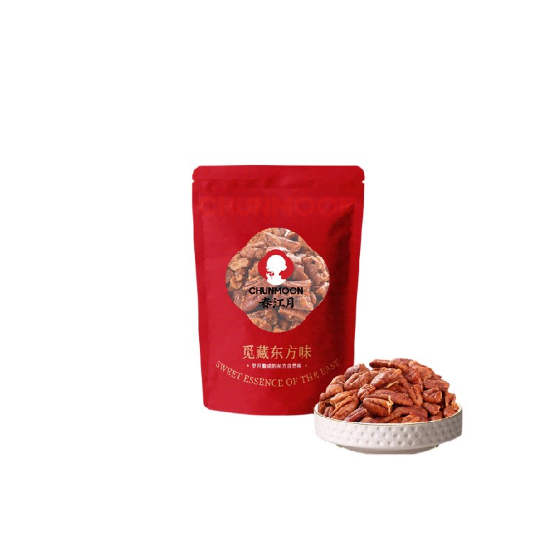 春江月美国山核桃碧根果碎仁奶香味粗碎肉长寿果仁碎干果零食小吃
