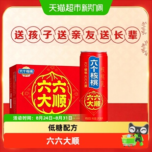 六个核桃六六大顺240ml*16罐礼盒
