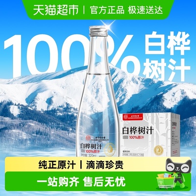 100%原汁不兑水天然白桦树汁