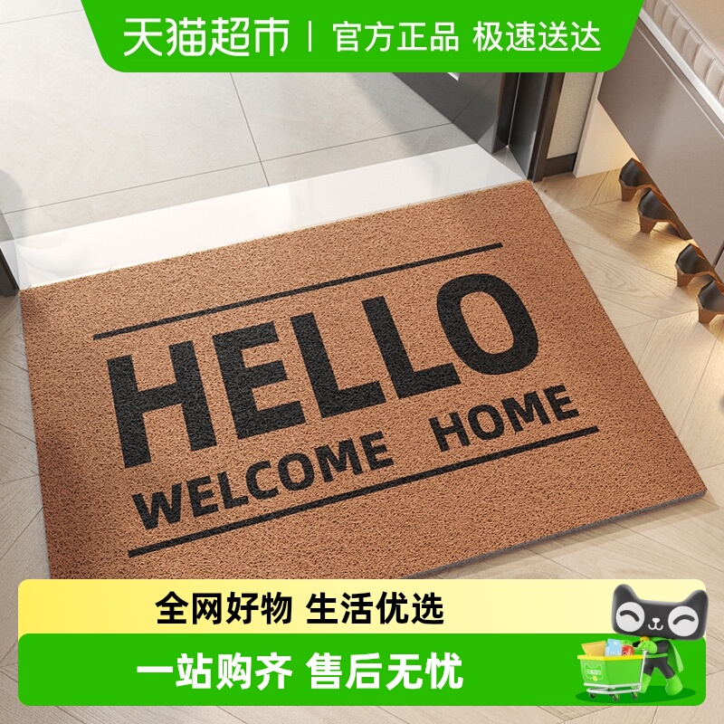 尚美巢品入户门丝圈防滑地垫