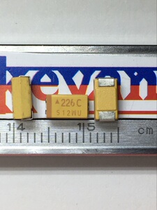 22UF 16V 钽电容 22UF C型 6032-28 AVX 贴片电容 226