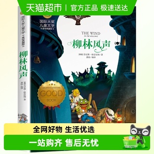 三四年级课外阅读书 大奖儿童文学美绘典藏版 柳林风声正版 书