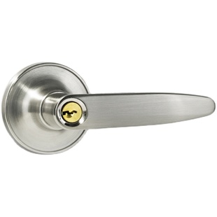 卫生间门锁球形厕所无钥匙浴室通用型洗手间门把手家用铝合金单舌