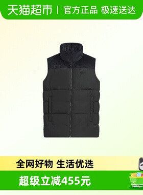 阿迪达斯三叶草童装25冬季新款大童时尚保暖运动羽绒马甲KC5392