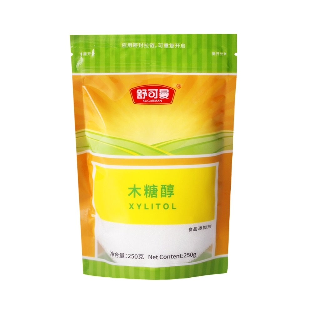 舒可曼木糖醇250g无蔗糖食品代糖甜味剂蛋糕烘焙原料替代白砂糖用