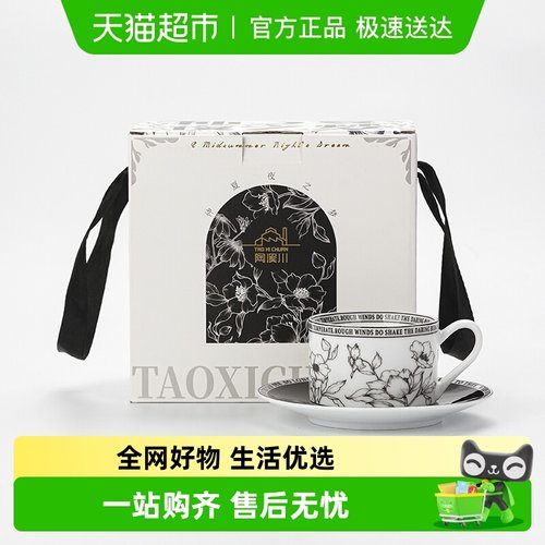 陶溪川景德镇陶瓷咖啡杯碟