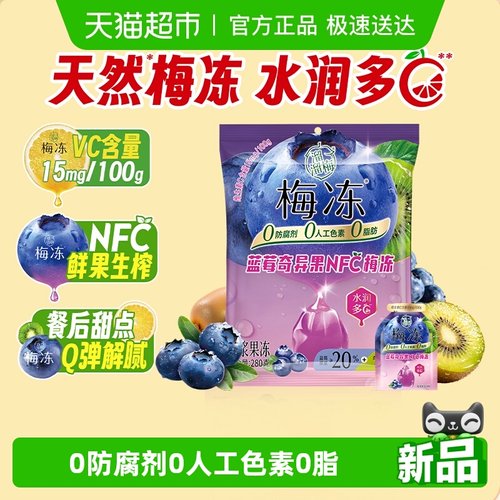 溜溜梅蓝莓奇异果NFC梅冻