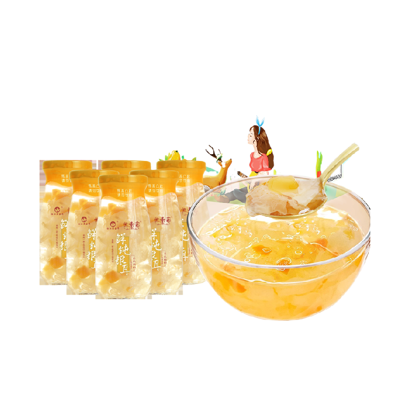 怡江黄金耳0脂银耳羹198g×6瓶