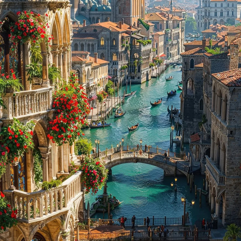 客房多饰有意大利艺术家壁画浮雕，可赏运河景致与酒店私人花园 提供 20 街区内免费接送、管家等服务 套餐含每天双人早餐，送酒店消费券 享VIP礼遇，提前入住延迟退房、免费升级房间、生日布置等