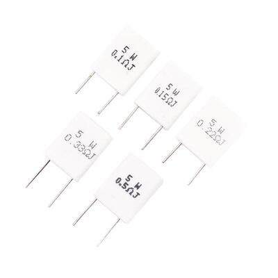 5w无感水泥电阻器0.33jr5%