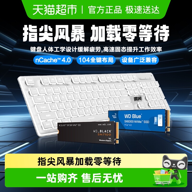 西部数据固态硬盘SN7100雳闪K1