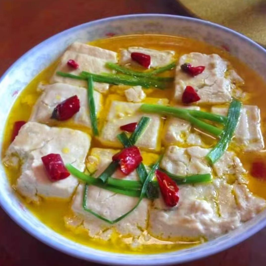 绍兴蒸双臭苋菜梗臭豆腐清蒸老卤水传统绍兴特产