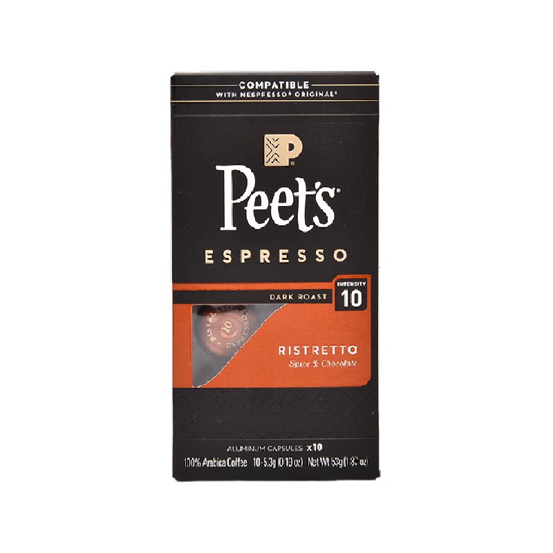 Peets皮爷10号强度胶囊咖啡10颗图片