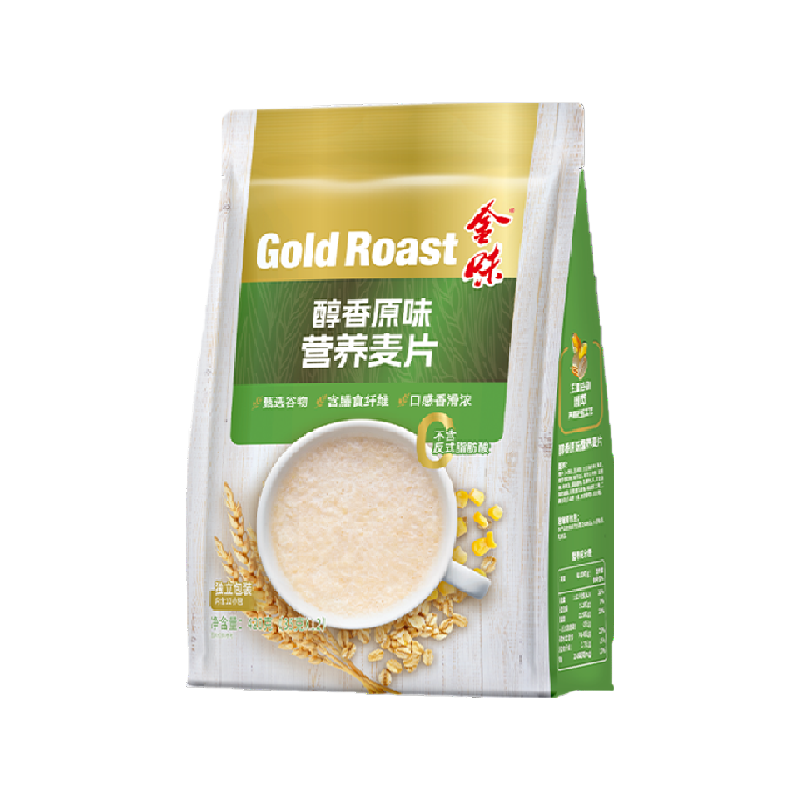 金味经典醇香原味麦片即食速溶冲饮早餐免煮燕麦,咖啡/麦片/冲饮,营养复合麦片,淘宝优惠券,粉丝福利购,淘宝优惠卷