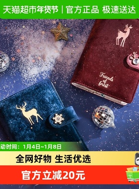 never手帐本A6活页本可拆卸笔记本活页本子替芯手帐周边可爱少女