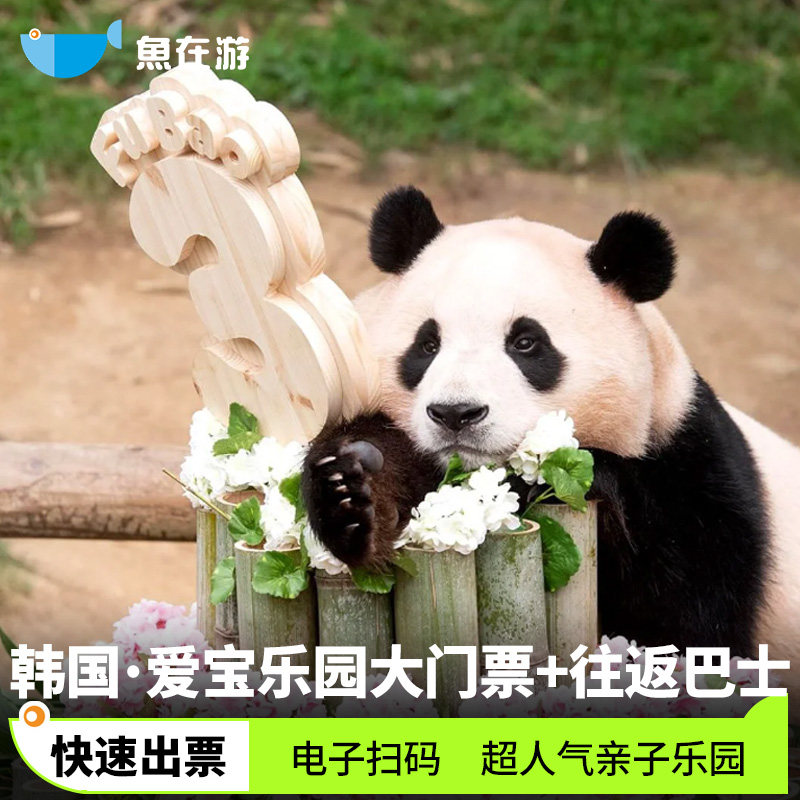 [爱宝乐园-1日票券+大巴]8:20-明洞站2号出口The North Face旗舰店上下车