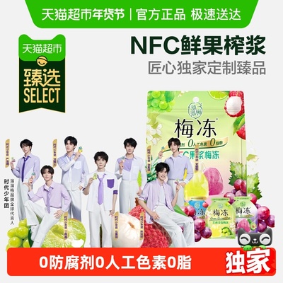 臻选溜溜梅4味NFC果浆梅冻