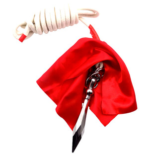 不锈钢实战武术表演绳标绳镖头软兵器流星镖流星锤飞镖十八般武器