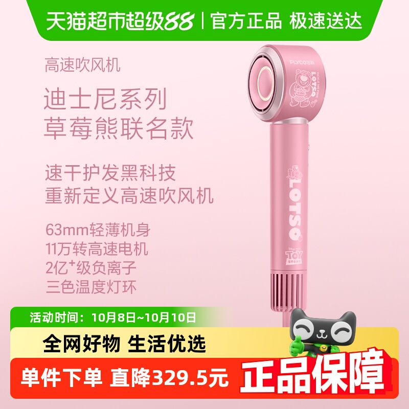 飞科家用负离子电吹风筒吹风机