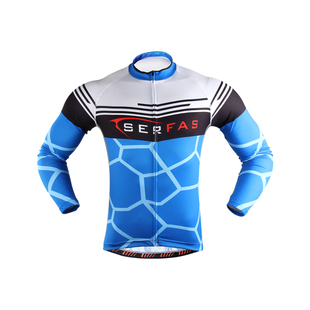 SERFAS自行车男女骑行服套装长袖公路车秋季骑车上衣山地车裤子