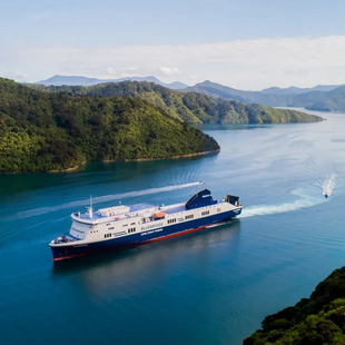 新西兰惠灵顿皮克顿轮渡 南北岛渡轮 船票游轮 Bluebridge