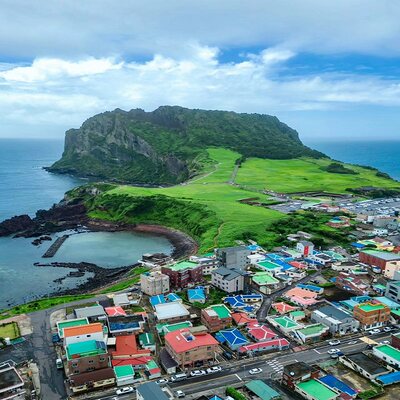 G免签济州岛旅游上海杭州直飞牛岛韩服体验五花酒店自助跟团游