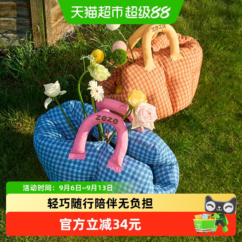 ZEZE宠物车载窝单手可提饱满承托图片
