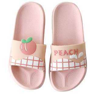 夏季亲子儿童情侣卡通凉拖鞋室内外男女防滑软底浴室洗澡EVA拖鞋