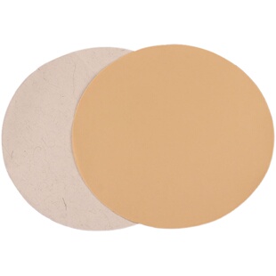 曹一阁圆形宣纸画片加厚卡纸镜片软卡画芯空白宣纸初学者儿童学生书法国画用作品纸生宣100张