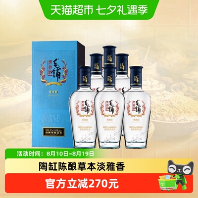 劲毛铺42度黑荞苦荞酒500ml*6瓶