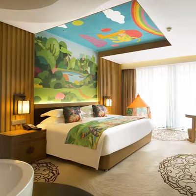 西安临潼悦椿温泉酒店亲子主题房可选双早/双温/大床/双床