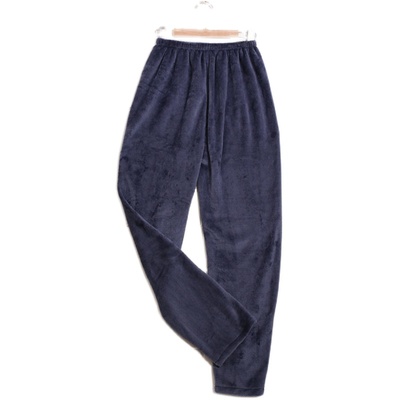 秋冬季珊瑚绒家居服青年