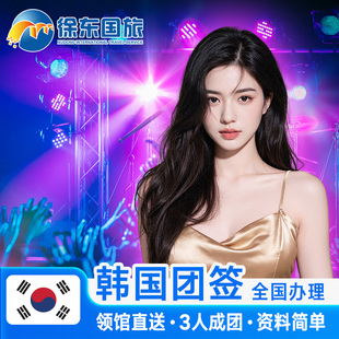 韩国·团体旅游签证·成都送签·韩签简化办理留学d2加急个人旅游五年多次5年河南湖南湖北武汉江西首尔北京