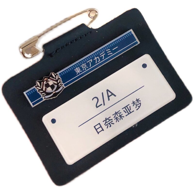 新款现货可定制巴黎夜莺JK小物徽章西装衬衫皮质名札胸针情侣别针