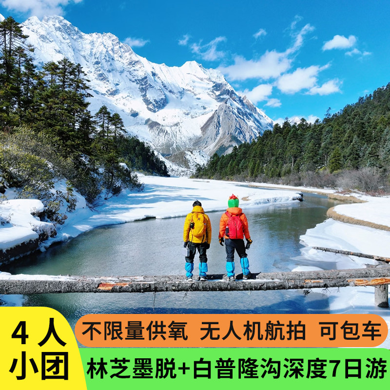 4人小团西藏旅游林芝南迦巴瓦峰墨脱白普隆沟7天6晚拼车跟团游