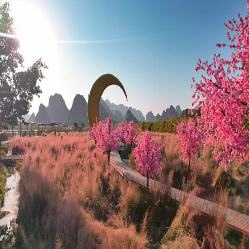 [峰林晓镇-大门票+单程小火车]英西峰林晓镇（峰林小镇）大门票+半程小火车成人票