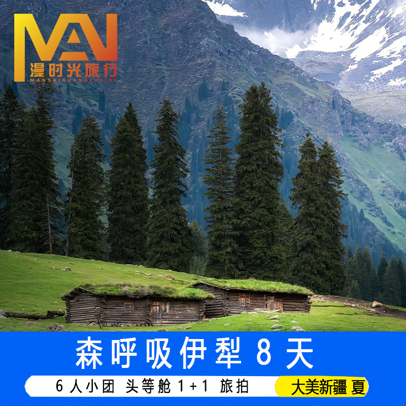 2-6人小拼团夏游新疆旅游伊宁那拉提小团独库公路赛里木湖旅拍8天