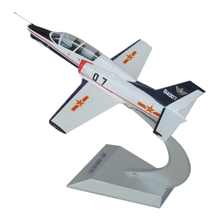 顺丰飞机模型k8仿真合金军事教练机拼接玩具1:60大型航模摆件品