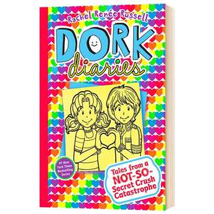 Dork Diaries 12 英文原版 怪诞少女日记12儿童图书