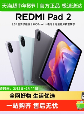 小米平板电脑 REDMI Pad 2 红米平板2 护眼屏 海量题库 11英寸