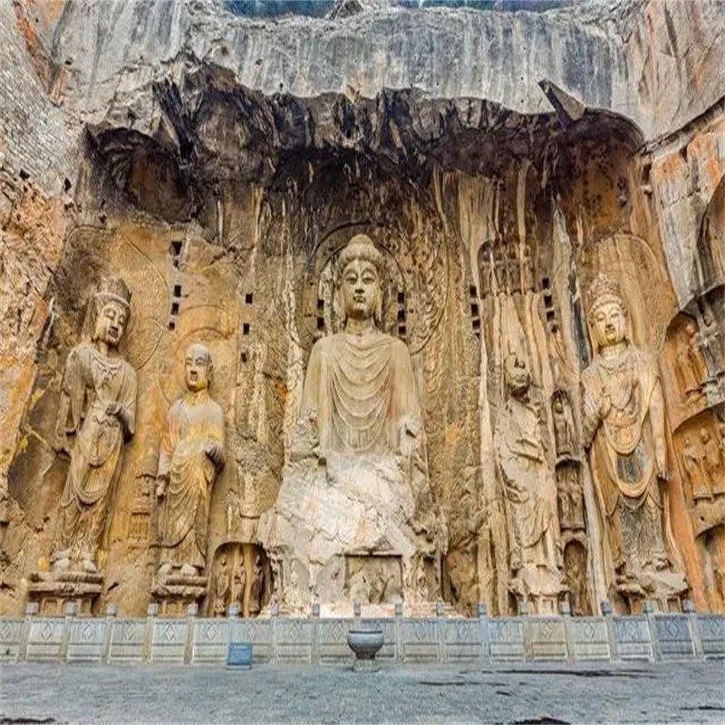 洛阳3日 洛阳牡丹园 龙门石窟 洛邑古城 九州池 白马寺 应天门