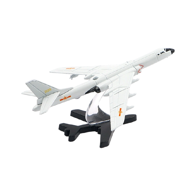 拓意 合金车模 飞机模型 儿童玩具 轰-6K轰炸机白色,模玩/动漫/周边/娃圈三坑/桌游,火车/摩托/汽车模型,淘宝优惠券,粉丝福利购,淘宝优惠卷