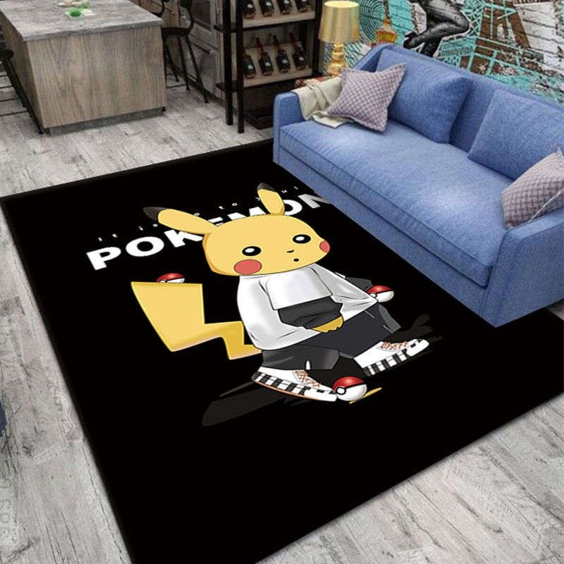 卡通平绒床边地毯80*200厘米特价