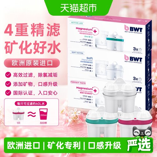德国倍世BWT进口滤芯去水垢矿化