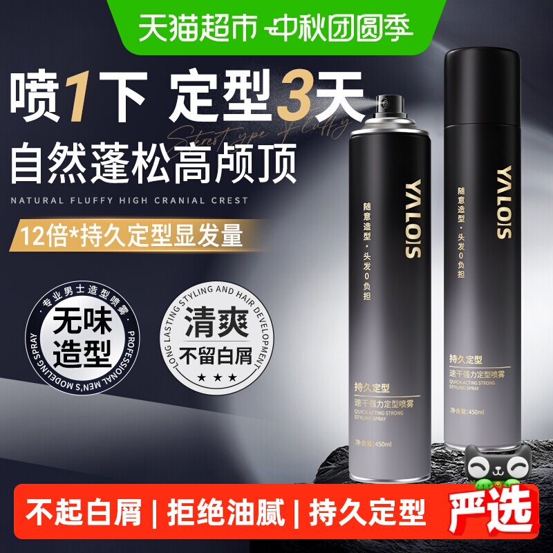 回购爆卖丨强力定型喷雾自然蓬松图片