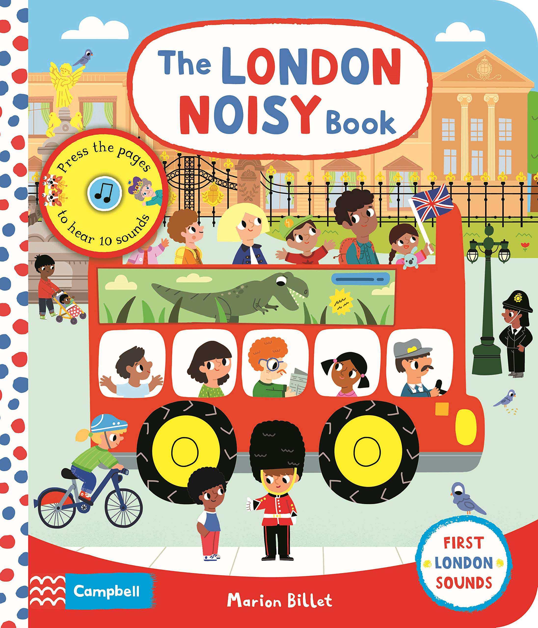 英文原版 伦敦发声书 聆听城市里的各种声音 the london noisy book