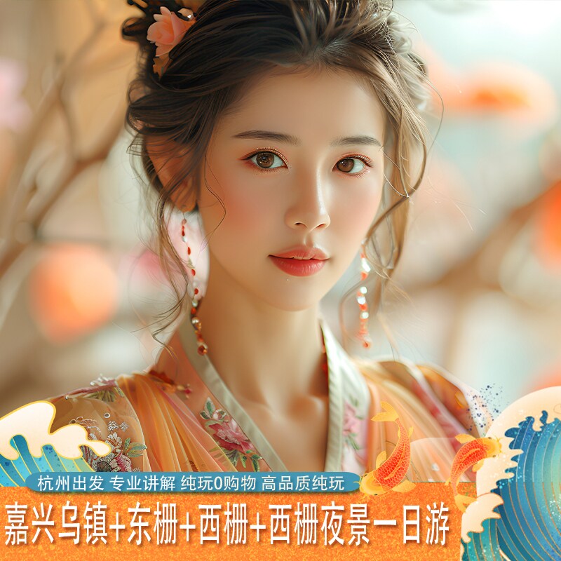 嘉兴乌镇纯玩一日游 东栅+西栅夜游+南浔+西塘可选下午出发半日游