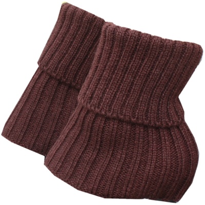 宽松护腿套秋冬毛线保暖男女袜套