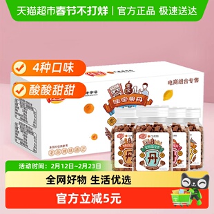 佳宝百草丹金桔盐金枣老梅丹礼盒装260g九制陈皮丹果丹广东老字号