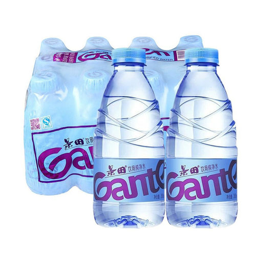 景田饮用纯净水360mlx6/12/24瓶整件饮用水非矿泉水商务饮用水